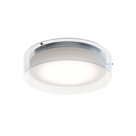 Afx Studio 16-in. LED Ceiling Flush Mount, Satin Brass STDF16LAJD1SB